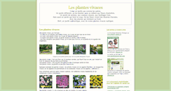 Desktop Screenshot of plantes-vivaces.thierry-denis.fr