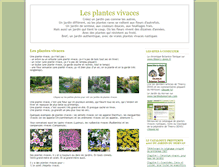 Tablet Screenshot of plantes-vivaces.thierry-denis.fr